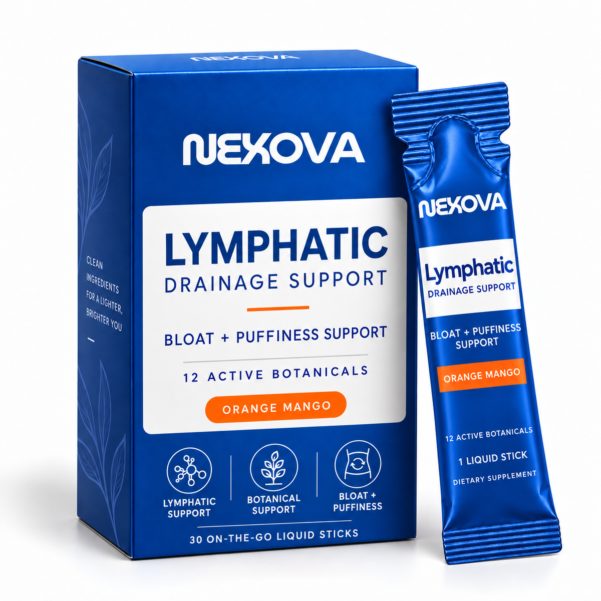 NEXOVA Lymphatic Drainage Liquid Sticks