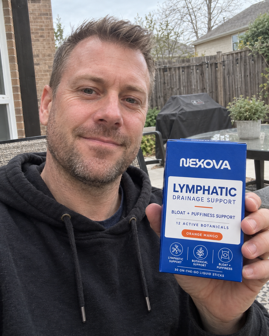 Customer holding NEXOVA