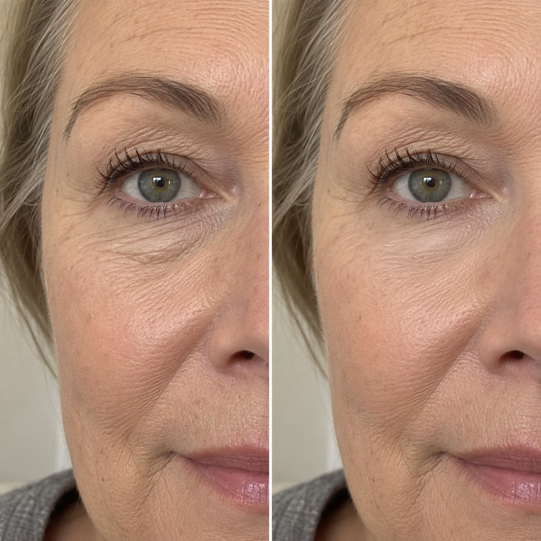 Concealer sitting smoothly over prepared skin