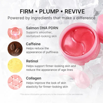 Medicube PDRN Pink Caffeine & Collagen Eye Patch