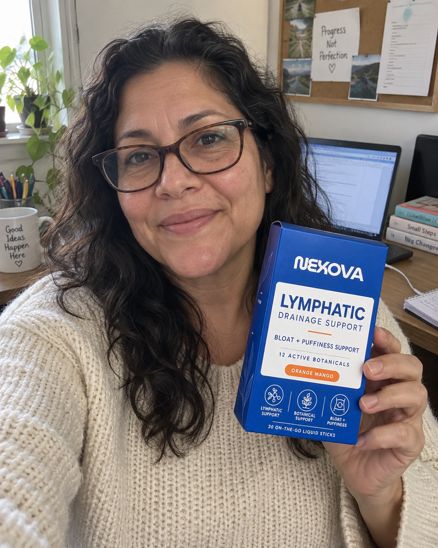 Customer holding NEXOVA