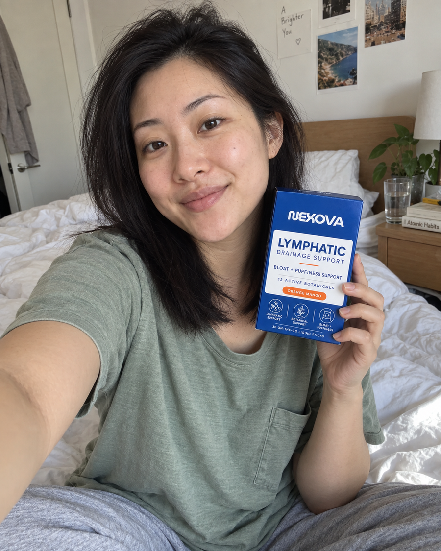 Customer holding NEXOVA