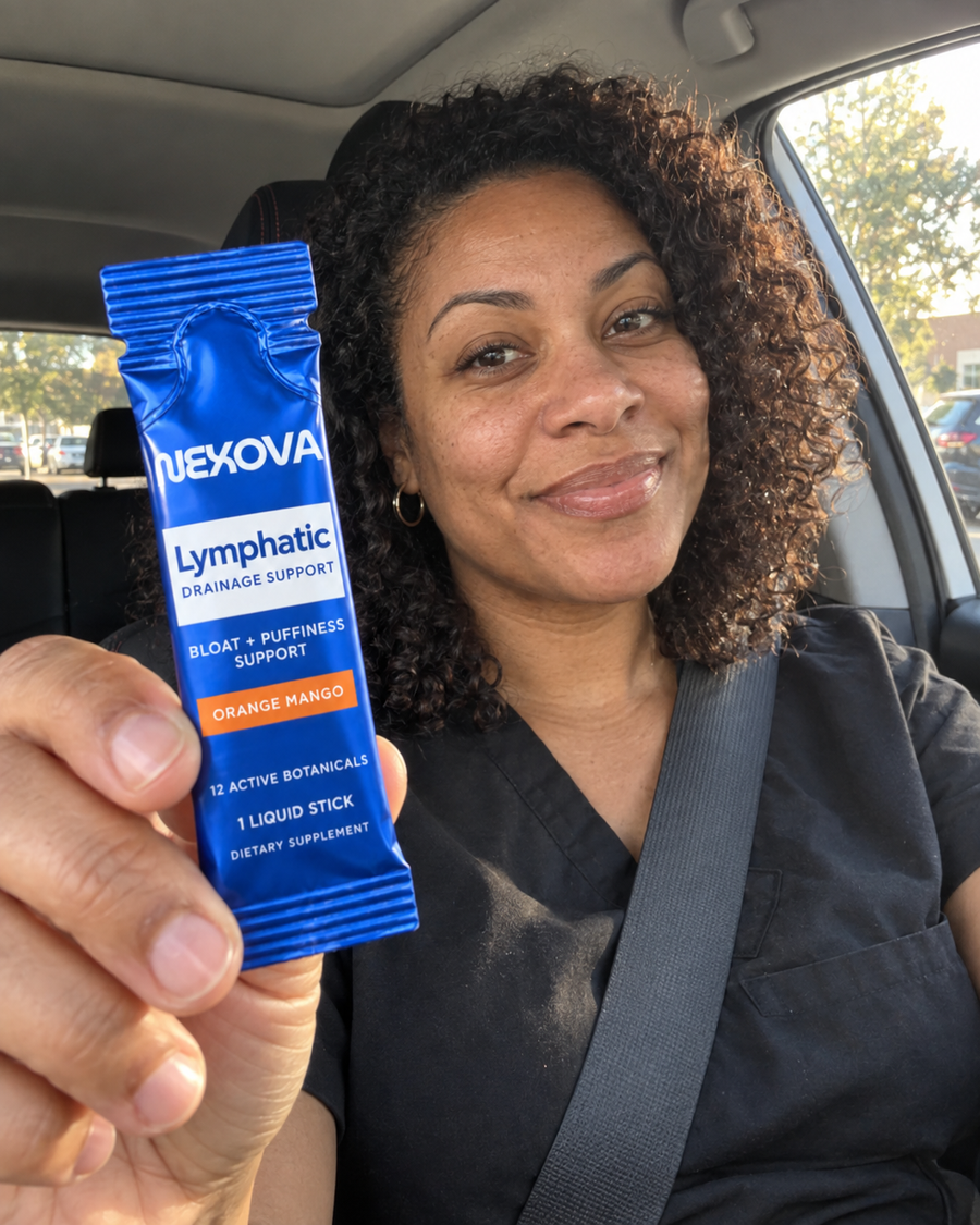Customer holding NEXOVA