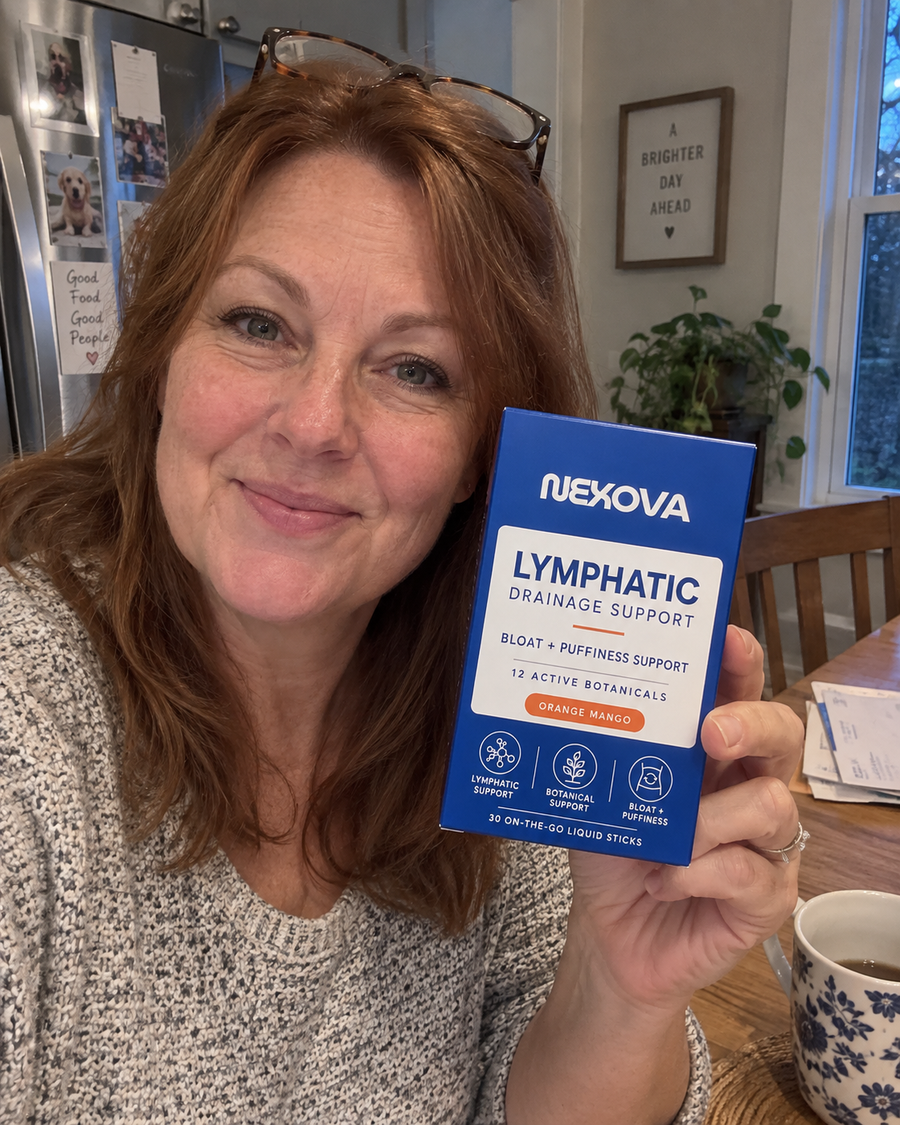 Customer holding NEXOVA