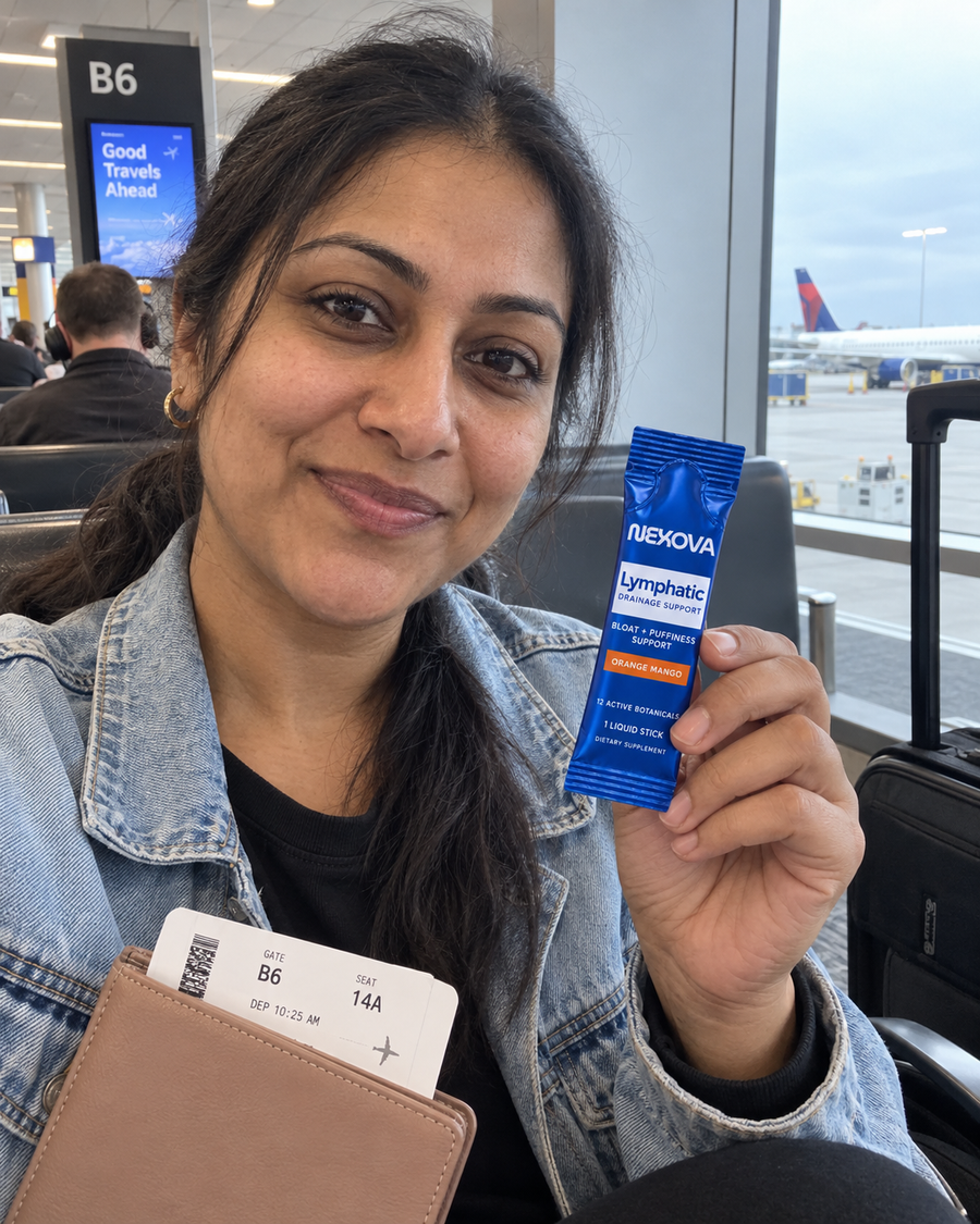 Customer holding NEXOVA