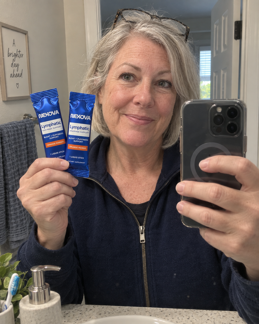 Customer holding NEXOVA