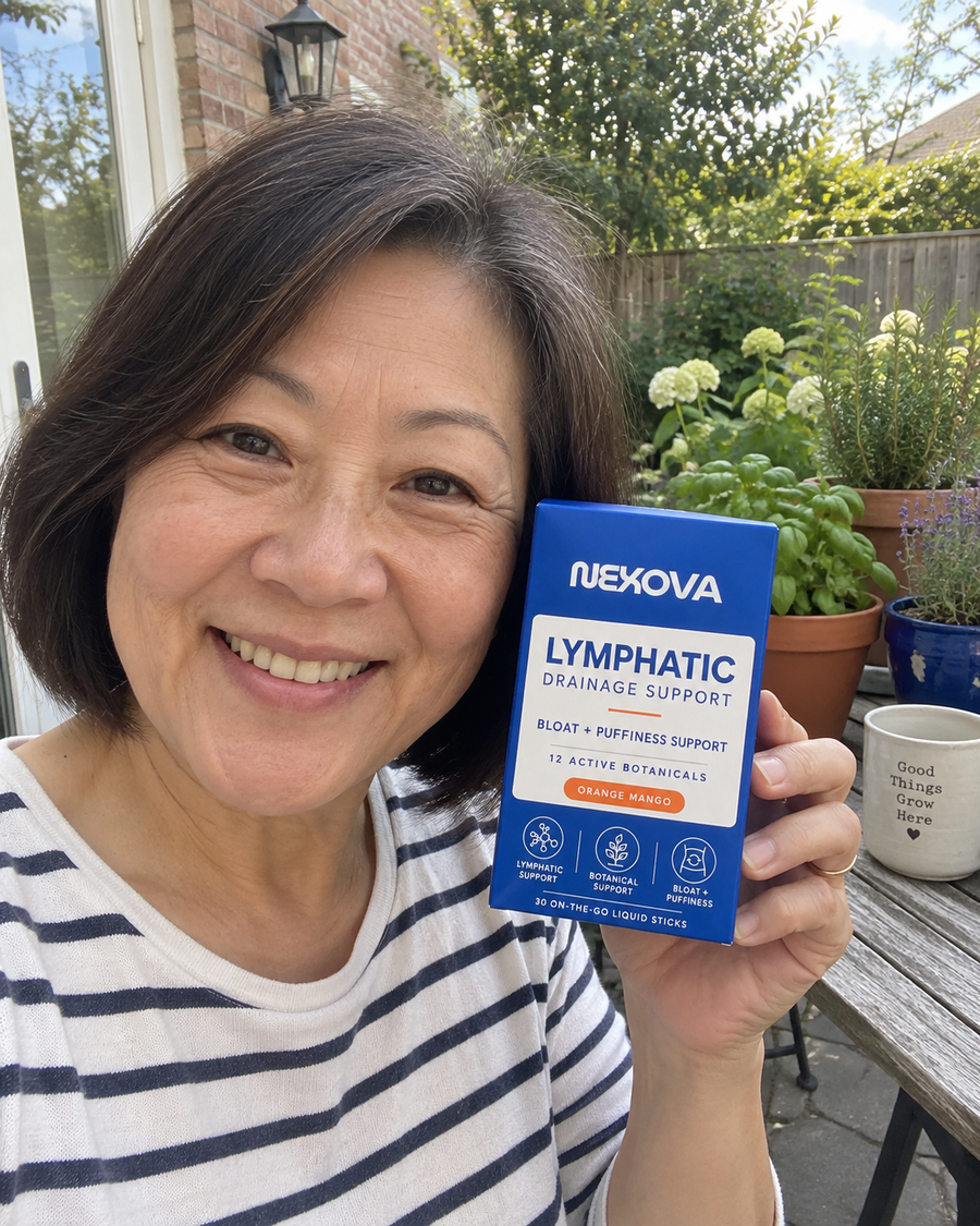 Customer holding NEXOVA