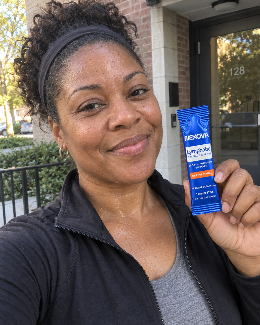 Customer holding NEXOVA